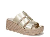 Tevin Wedge Sandal Light Gold view