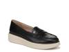 Chelsea Platform Loafer Black Croc Print view