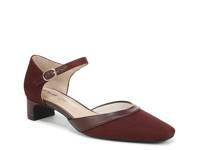 Leighton Pump Wine Red view