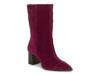 Lorrys Bootie Wine Red Suede view