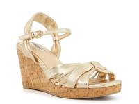 Kander Wedge Sandal Gold Metallic view