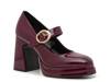 Kylee Mary Jane Platform Pump Burgundy view