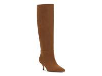 Tansie Wide Calf Boot Burnt Sugar Suede view