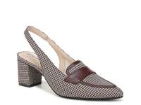 Angel Pump Dark Brown/Off White Houndstooth view