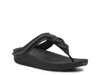 Fino Wedge Sandal Black view