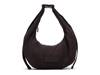 Mini Lune Hobo Bag Dark Brown view