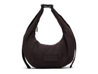 Mini Lune Hobo Bag Dark Brown view