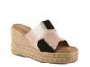 Evolet Wedge Sandal Light Pink view