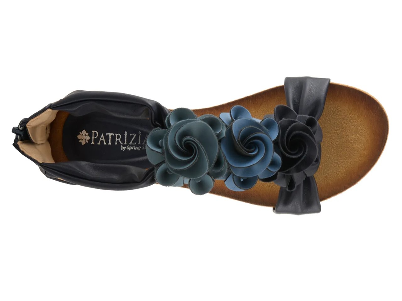 Harlequin Wedge Sandal