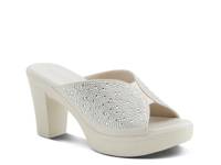 Lavina Sandal Bone White Metallic view