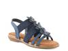 Omana Sandal Navy view