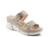 Valinda Wedge Sandal Taupe view