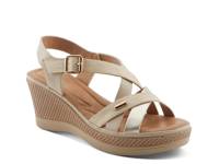 Vanjhee Wedge Sandal Taupe view