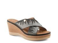 Vashion Wedge Sandal Grey view