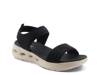 Gallegos Wedge Sandal Black view