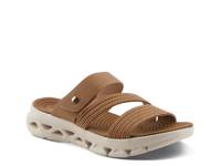 Galvanesa Wedge Sandal Dark Brown view