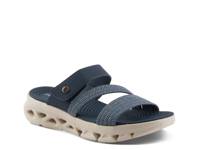 Galvanesa Wedge Sandal Navy view