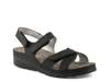 Orwell Wedge Sandal Black view