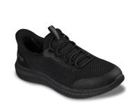 Hands Free Slip-ins Work Slip-Resistant Russom Grilax Work Sneaker - Men's Black view