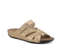 Karl Wedge Sandal Gold Metallic view