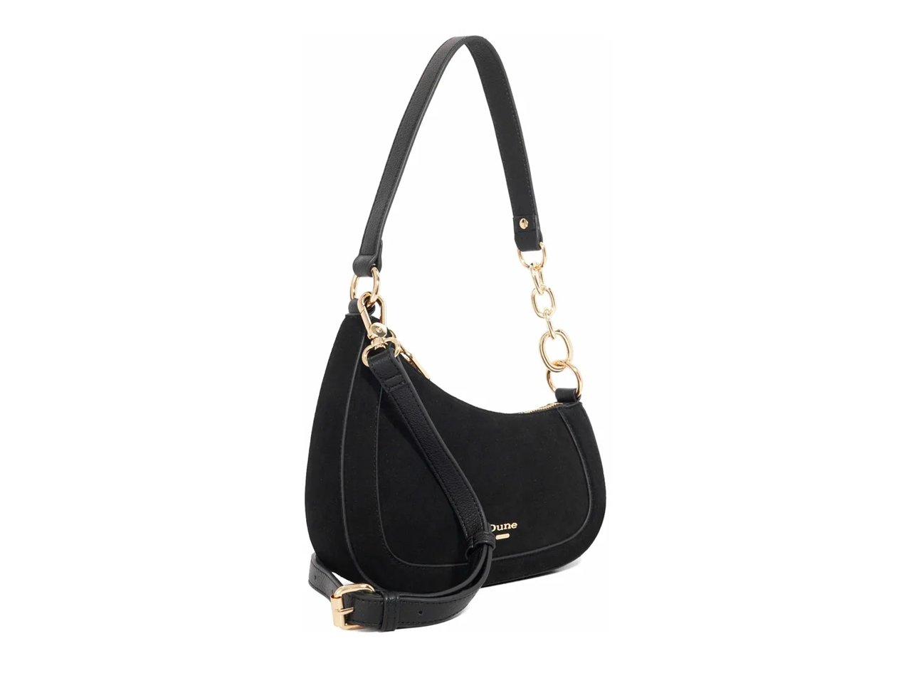 Direction Leather & Suede Shoulder Bag