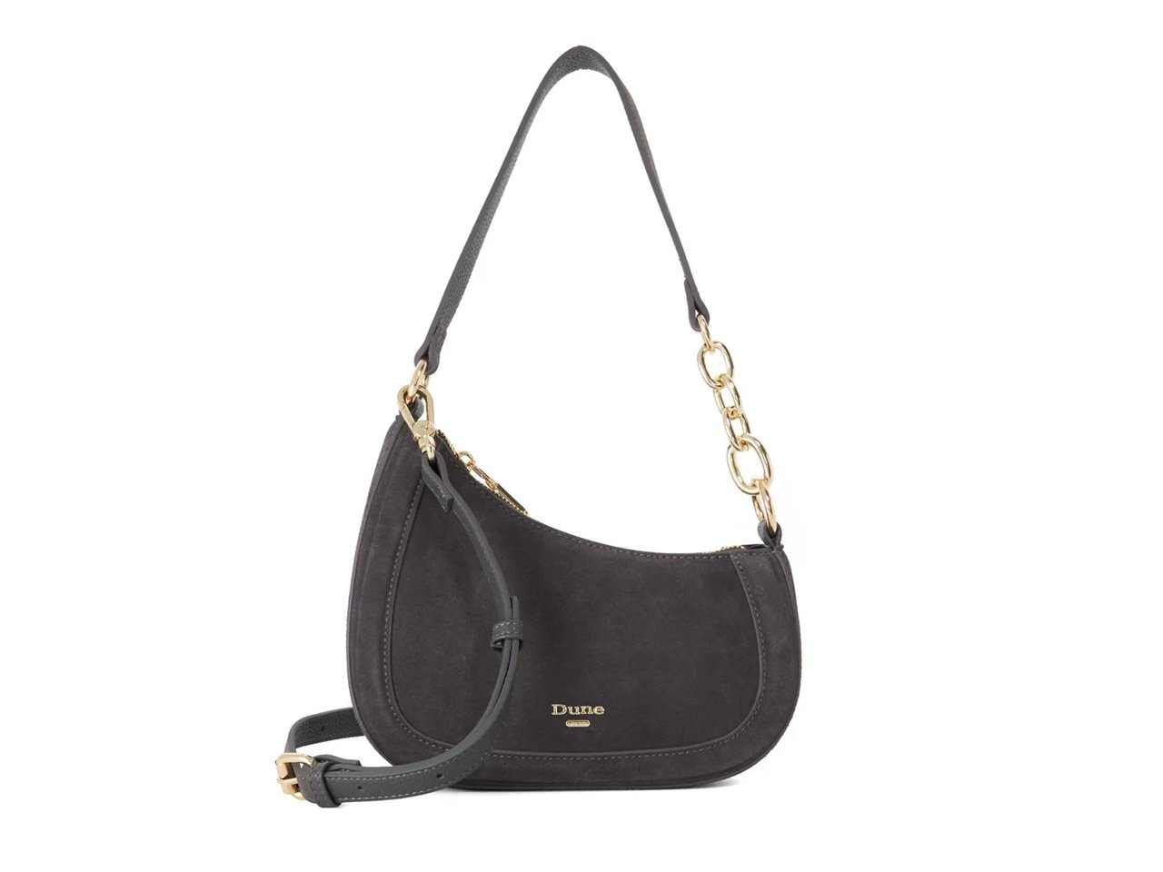 Direction Leather & Suede Shoulder Bag
