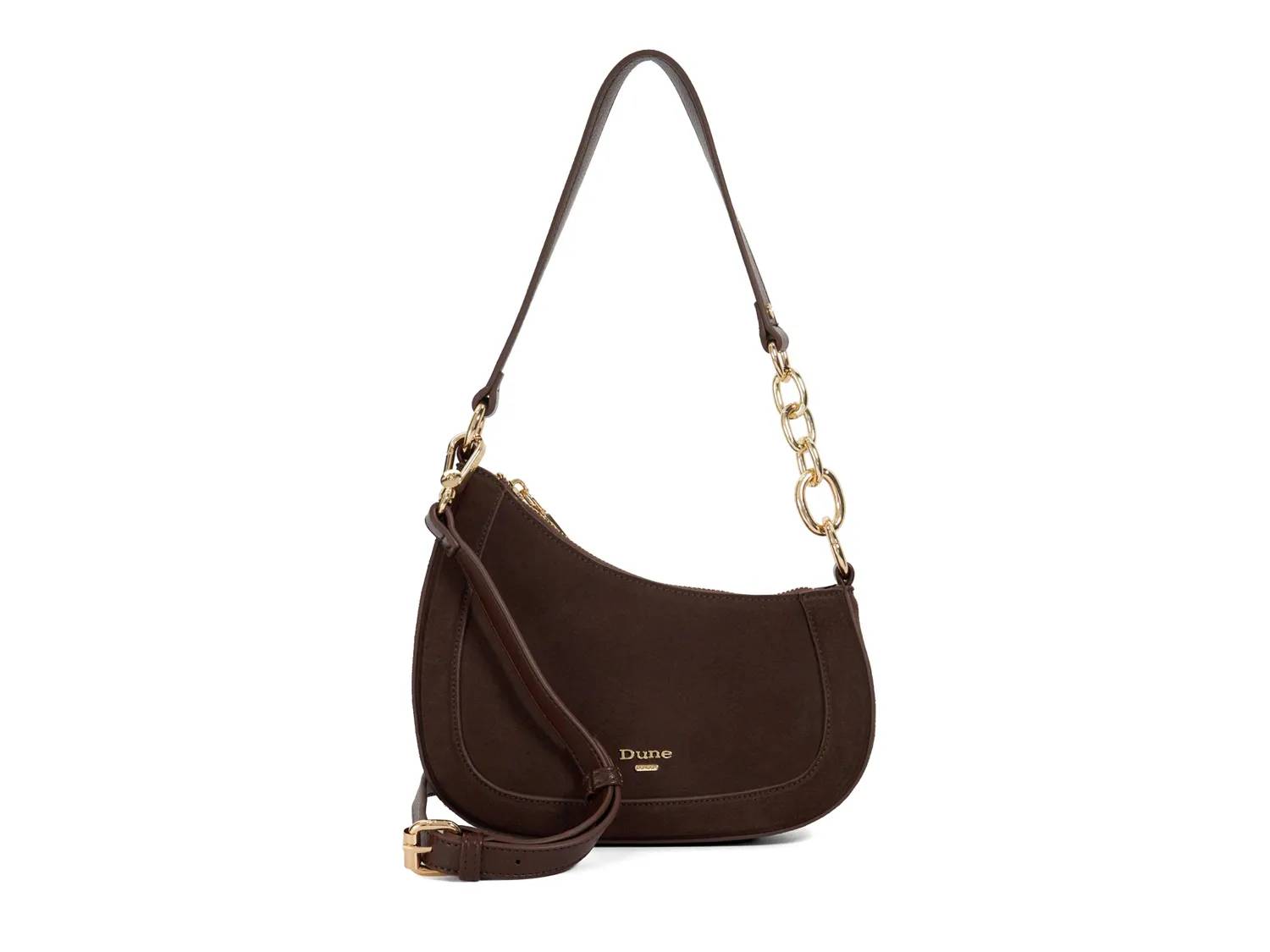 Direction Leather & Suede Shoulder Bag
