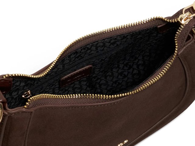 Direction Leather & Suede Shoulder Bag