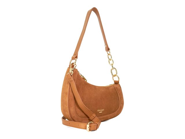 Direction Leather & Suede Shoulder Bag