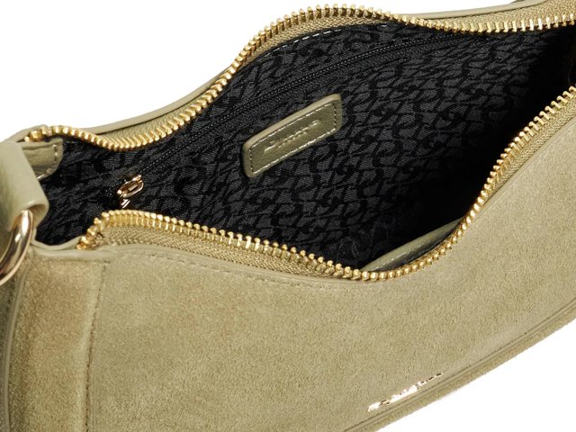 Direction Leather & Suede Shoulder Bag