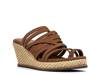 Gallore Wedge Sandal Saddle Brown view
