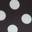 Bobbi Clutch Black/White Polka Dot view