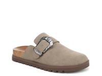 Sienna Clog Grey Fabric view