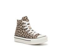Converse Chuck Taylor All Star EVA Lift High-Top Sneaker - Kids' Animal Print view