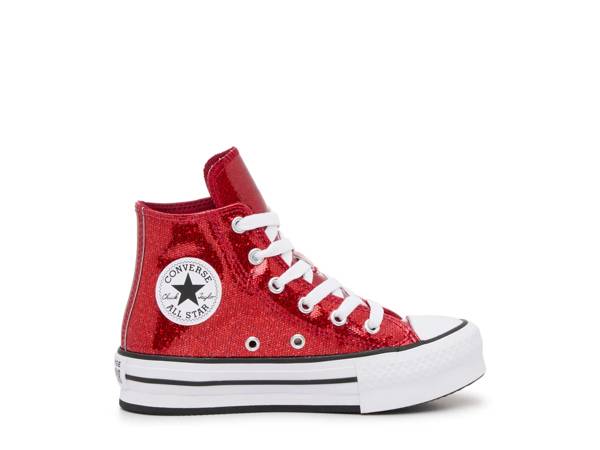 Featuring the girls' Converse Chuck Taylor All Star Lift High-Top Sneaker. Click to shop new girls' athletic shoe & sneakers New Arrivals at DSW Designer Shoe Warehouse.