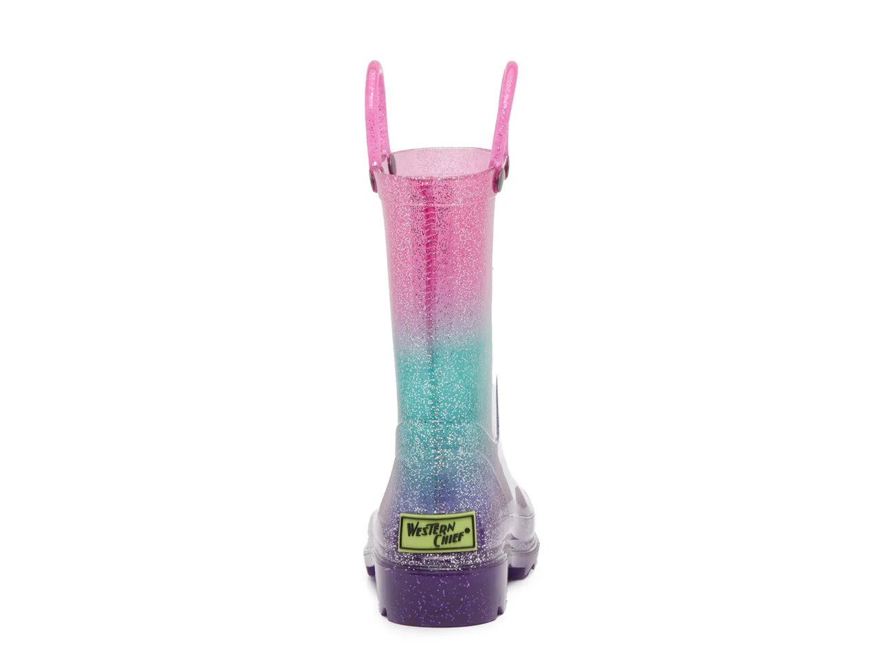 Glitter Ombre Light-Up Rain Boot - Kids'