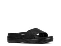Fiji Wedge Sandal Black view