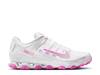 Reax 8 TR Sneaker - Women's White/Pink/Silver view