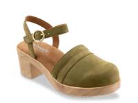 Fillmore Platform Clog Dark Green view