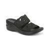 Delight Wedge Sandal Black view