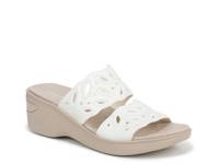 Delight Wedge Sandal White view