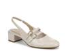 Beatrice Mary Jane Pump White view