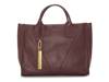 Lorla Leather Satchel Burgundy view