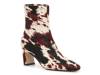 Willa Bootie Brown/White Cow Print Calf Hair Leather view