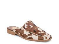 Bradly Mule White/Brown/Black Cow Print view