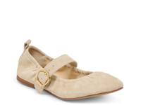 Caely Mary Jane Flat Sesame Suede view