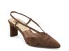 Ginay Pump Chocolate Suede view