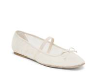 Raeven Mary Jane Ballet Flat White view