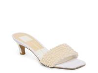 Rexa Pearl Sandal White Satin view