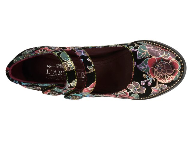 Showy Rose Mary Jane Pump